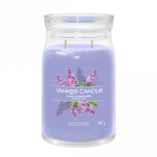 Lilac Blossoms Signature Large Jar